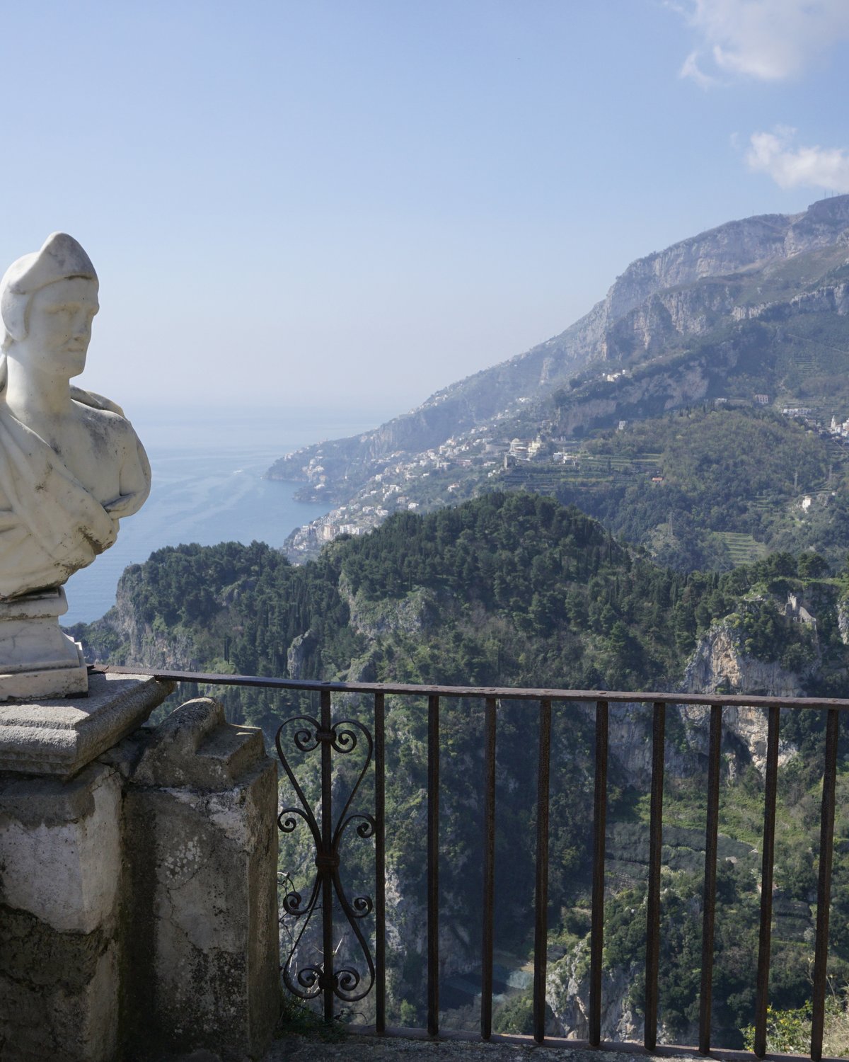 The Terrace of Infinity at Villa Cimbrone, Ravello