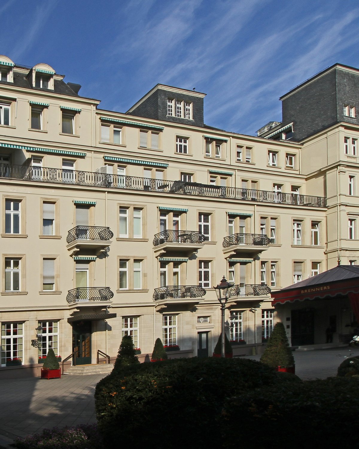 Brenners Park-Hotel in its park at Baden-Baden